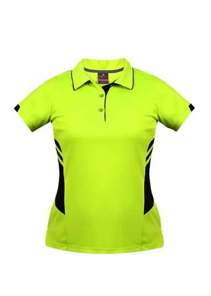 Aussie Pacific Women's Tasman Work Polo Shirt 2311 Lime Green - Simply Scrubs Australia